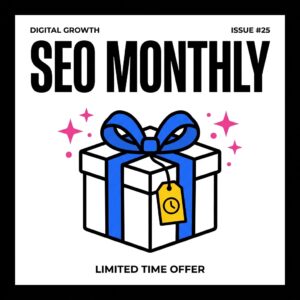 Monthly SEO Service – Limited Time offer